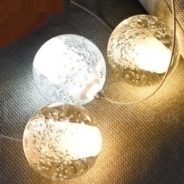 Designer Touch Decorative Creative Engineering Stage Meteorer Crystal Ball Pendant Light