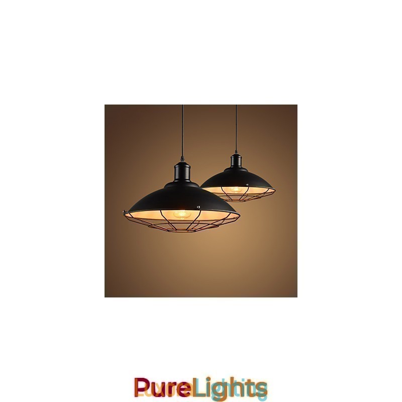 Designer Touch Decorative Retro Industrial Pendant Light Chandelier