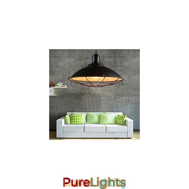Designer Touch Decorative Retro Industrial Pendant Light Chandelier