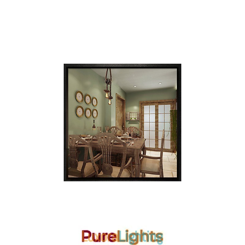 Designer Touch Decorative Pendant Lights 2 Lights Industrial wind restoring ancient ways is the cafe counter creative droplight