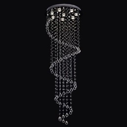 Designer Touch Decorative Chandelier Luxury Modern Crystal 8 Lights