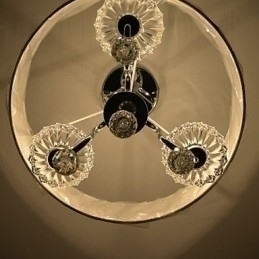 Designer Touch Decorative Modern Contemporary Crystal Electroplated Chandelier