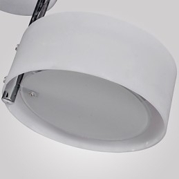 Designer Touch Decorative Modern Contemporary Chrome Metal Chandelier Flush Mount