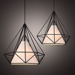 Designer Touch Decorative Loft Industrial Wind Restoring Ancient Ways Wrought Iron Lamps Lanterns Birdcage Chandelier