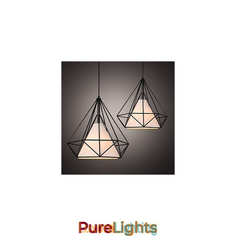 Designer Touch Decorative Loft Industrial Wind Restoring Ancient Ways Wrought Iron Lamps Lanterns Birdcage Chandelier
