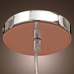 Designer Touch Decorative Crystal Drop Pendant Light in Cylinder Style