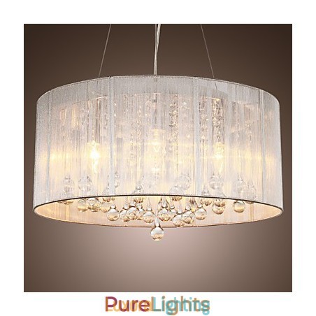 Designer Touch Decorative Drum Pendant Modern 4 Lights