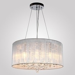Designer Touch Decorative Drum Pendant Modern 4 Lights