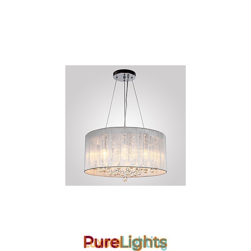 Designer Touch Decorative Drum Pendant Modern 4 Lights