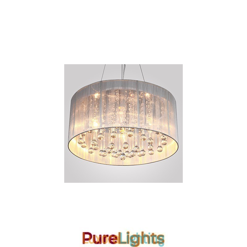 Designer Touch Decorative Drum Pendant Modern 4 Lights