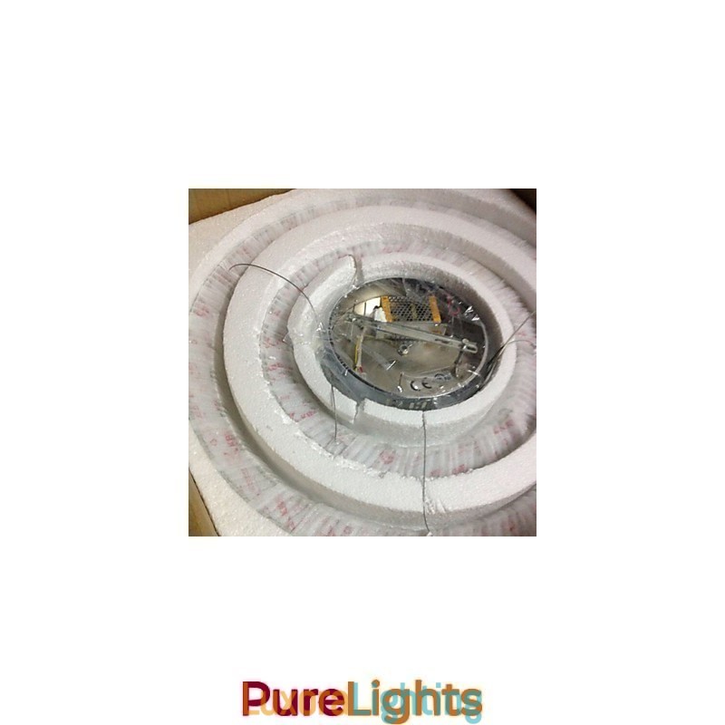 Designer Touch Decorative Crystal Pendant Light Ceiling Lighting Clear Crystal Round 4 Rings 40CM 60CM 80CM Source Fixtures