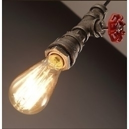 Designer Touch Decorative Retro Hanging Lamp Act The Role Ofing Loft Decoration Rural Industrial Pipe Pendant Lamp