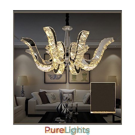 Designer Touch Decorative Crystal Lamp Modern Luxury Candle Crystal Pendant Lamp