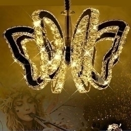 Designer Touch Decorative Butterfly Lamp Modern Luxury Crystal Lamp 8