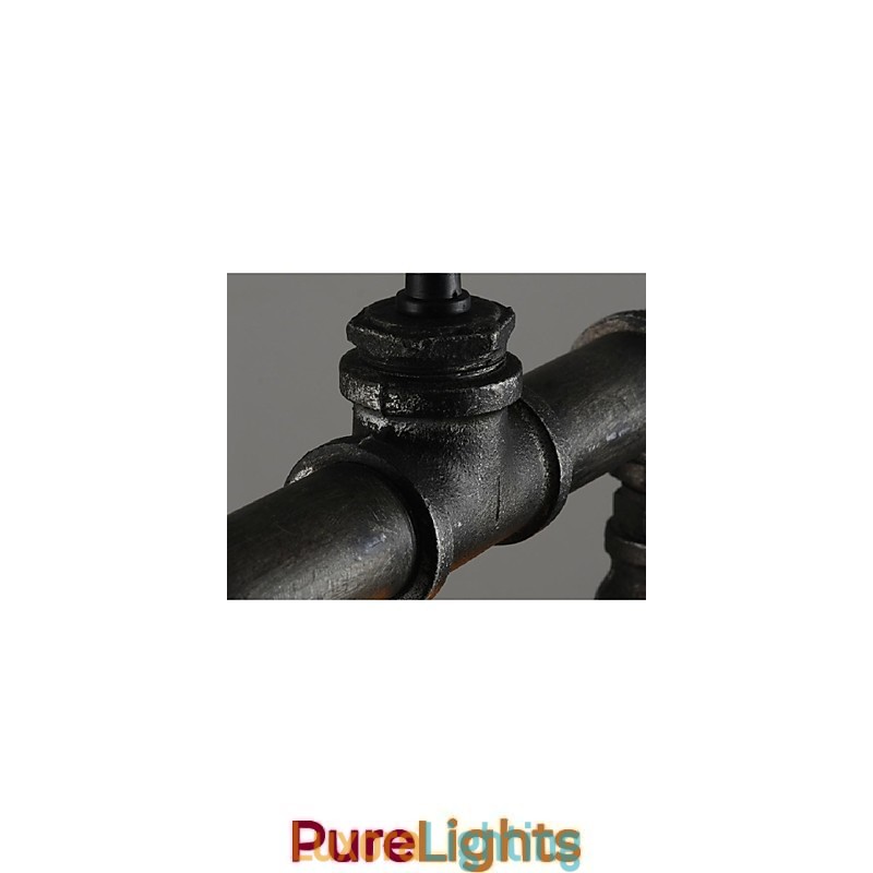 Designer Touch Decorative Traditional Classic Vintage Lantern Country Retro Mini Style Painting Metal Pendant Light Dining