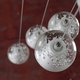 Designer Touch Decorative Modern Pendant Light Pendant Lamp Lights G4 Retroifit Chrome Plating Crystal for Stairs Light