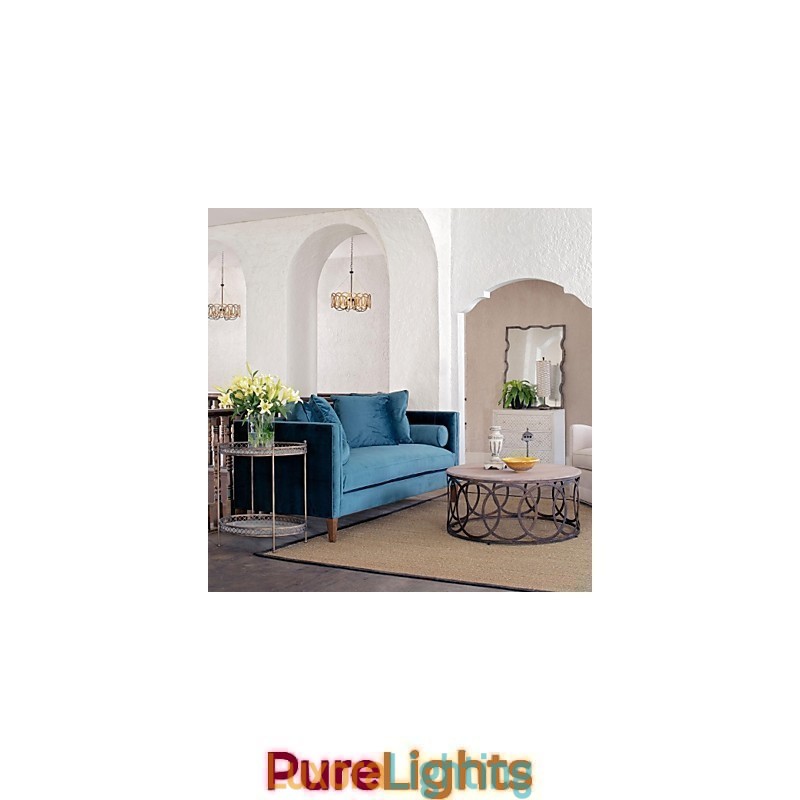 Designer Touch Decorative Traditional Classic Gold Metal Chandelier