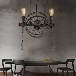 Designer Touch Decorative American Iron wheel Chandelier