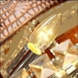 Designer Touch Decorative Post Modern Luxury Leather Crystal Creative Lron Chandelier