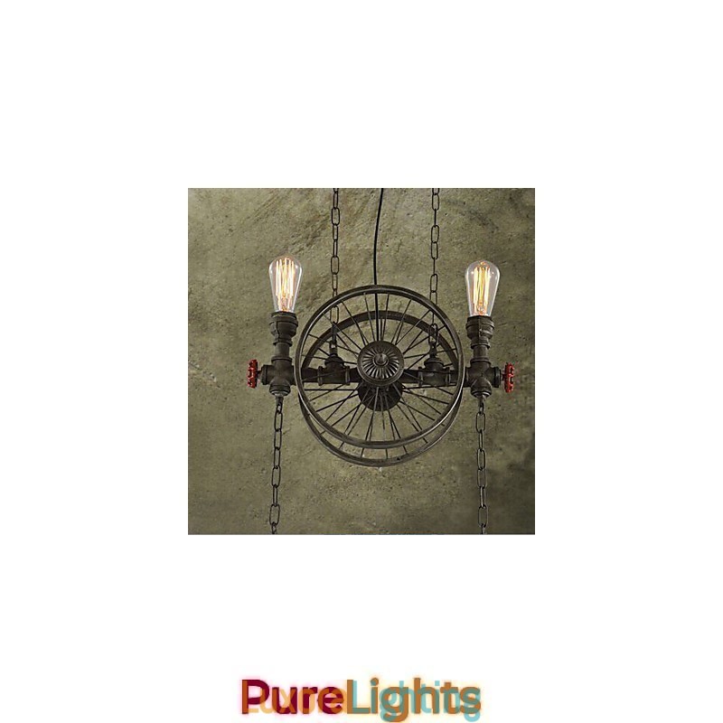 Designer Touch Decorative American Iron wheel Chandelier