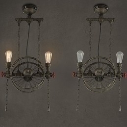 Designer Touch Decorative American Iron wheel Chandelier