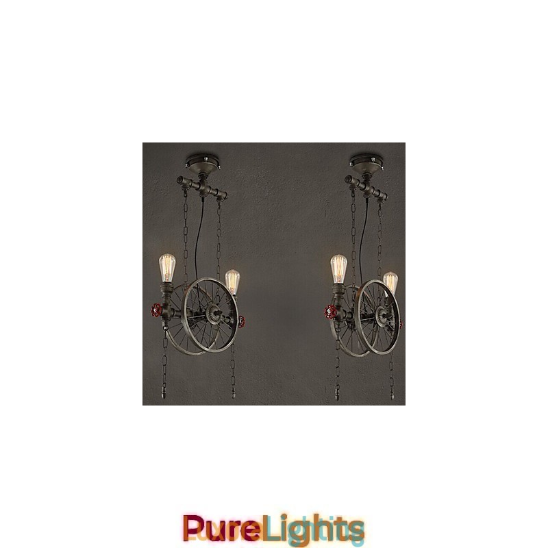 Designer Touch Decorative American Iron wheel Chandelier