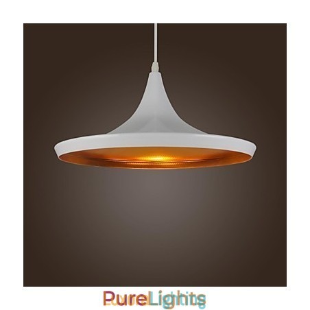 Designer Touch Decorative Modern Contemporary Country Retro Painting Metal Pendant Light