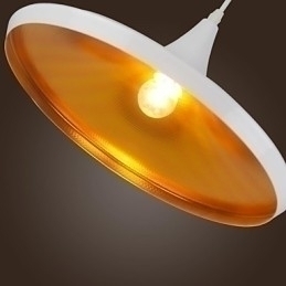 Designer Touch Decorative Modern Contemporary Country Retro Painting Metal Pendant Light