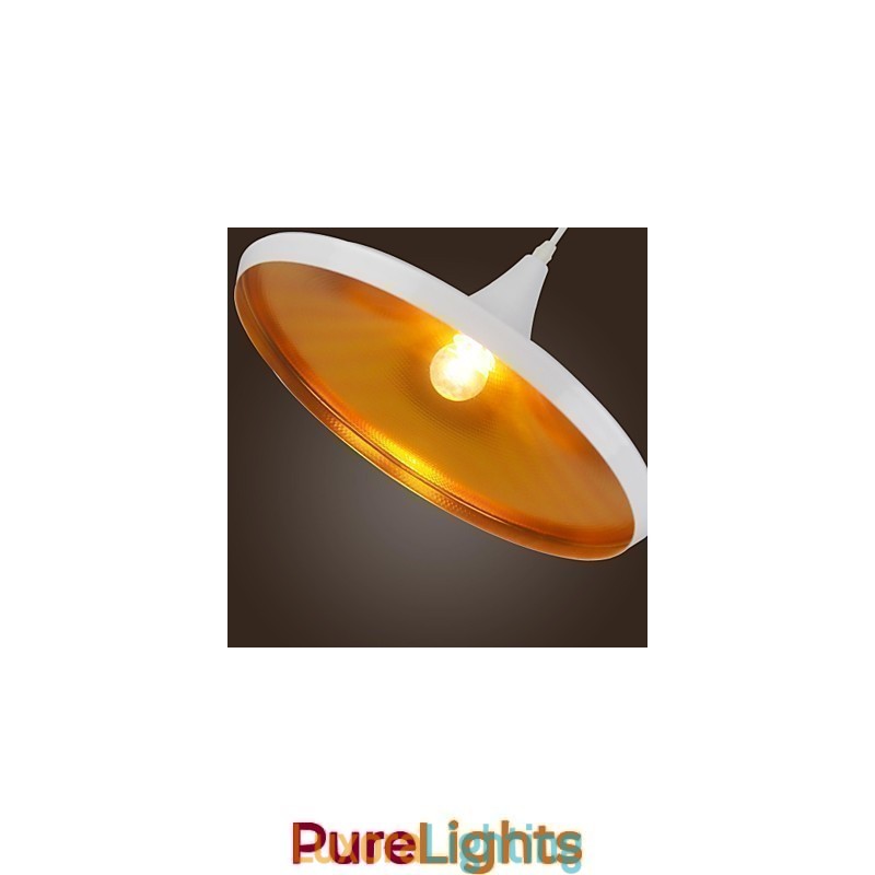 Designer Touch Decorative Modern Contemporary Country Retro Painting Metal Pendant Light