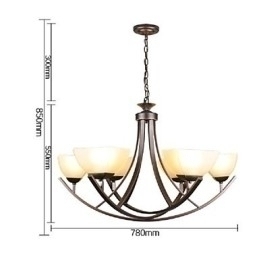 Designer Touch Decorative Luxury Pendant Light Rustic Lighting Lighting