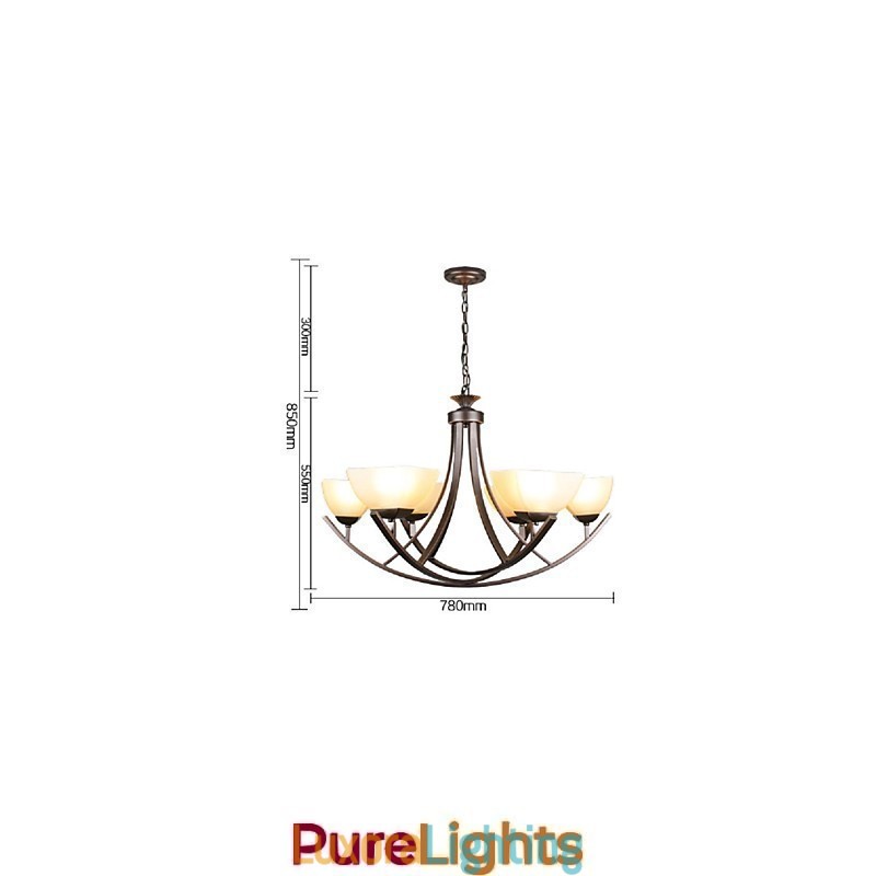 Designer Touch Decorative Luxury Pendant Light Rustic Lighting Lighting