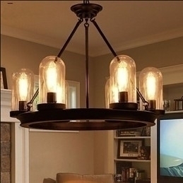 Designer Touch Decorative American Retro Round Pendant