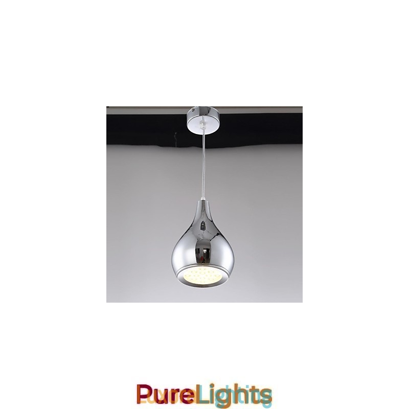 Designer Touch Decorative Modern Contemporary Globe Electroplated Metal Pendant Light