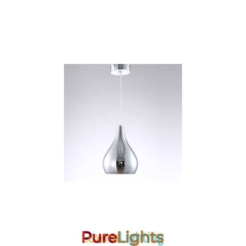 Designer Touch Decorative Modern Contemporary Globe Electroplated Metal Pendant Light