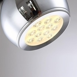 Designer Touch Decorative Modern Contemporary Globe Electroplated Metal Pendant Light