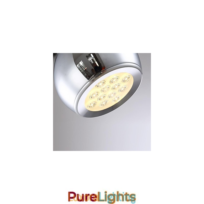 Designer Touch Decorative Modern Contemporary Globe Electroplated Metal Pendant Light