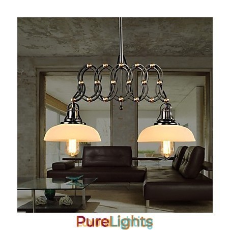 Designer Touch Decorative Vintage Stretch Pendant Light Counter Pendant Lamps Industrial Cafe suspension luminaires Lighting