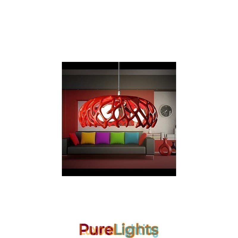 Designer Touch Decorative Modern Contemporary Painting Resin Pendant Light