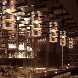 Designer Touch Decorative Pendant 1 Light Vintage Minimalist Iron Painting