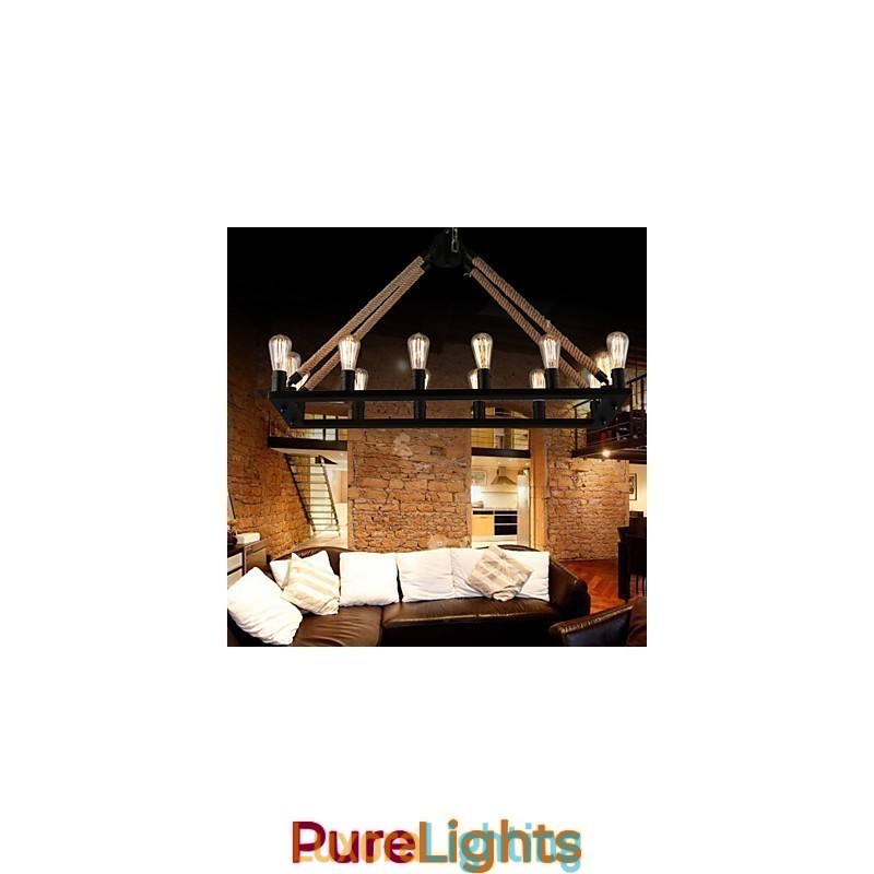 Designer Touch Decorative Country Designers Painting Metal Pendant Light