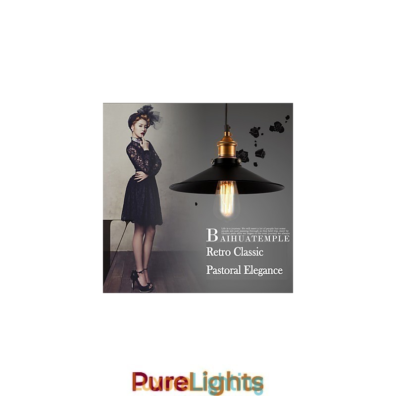 Designer Touch Decorative European Style Retro Classic Pendant Light Art Droplight Give Bulb Diameter 30CM