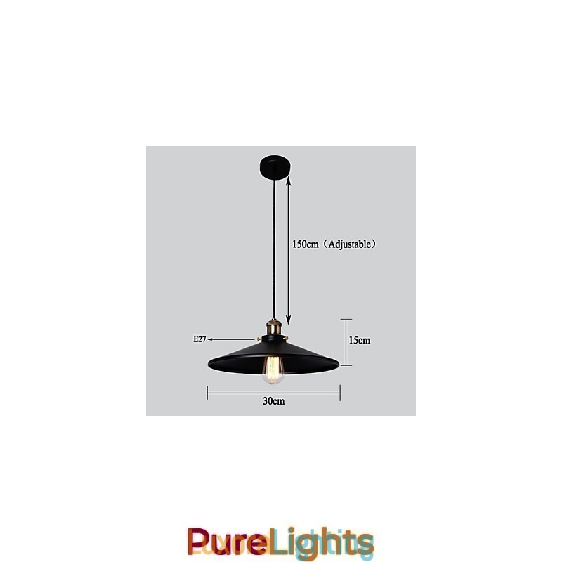 Designer Touch Decorative European Style Retro Classic Pendant Light Art Droplight Give Bulb Diameter 30CM