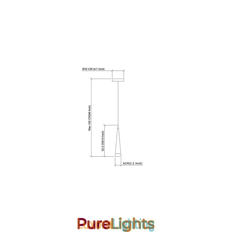 Designer Touch Decorative Modern Contemporary Chrome Metal Pendant Light