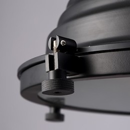 Designer Touch Decorative Black Retro Iron Pendant Lamp and Glass Shade Shop