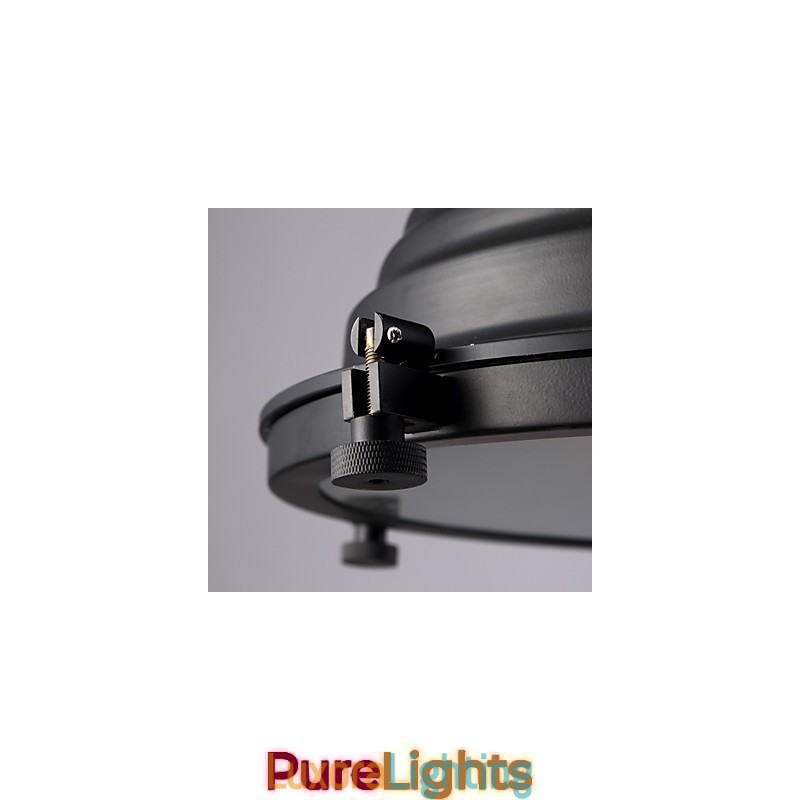 Designer Touch Decorative Black Retro Iron Pendant Lamp and Glass Shade Shop