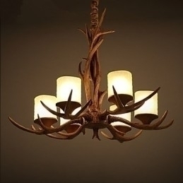 Designer Touch Decorative Chandelier Pendant Light Vintage Resin
