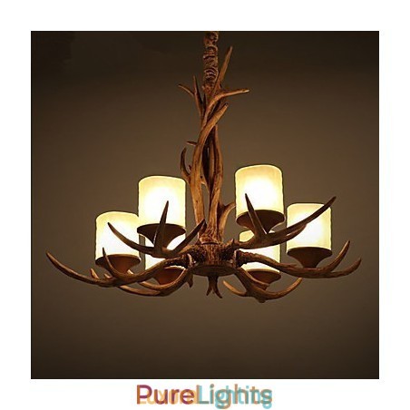 Designer Touch Decorative Chandelier Pendant Light Vintage Resin