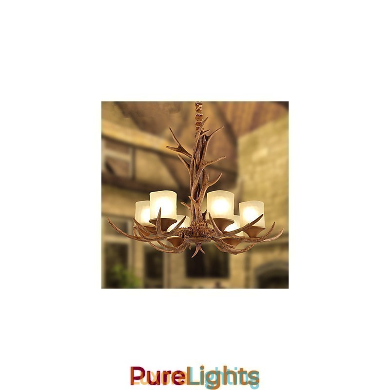 Designer Touch Decorative Chandelier Pendant Light Vintage Resin