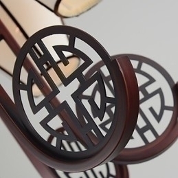 Designer Touch Decorative Rustic Lodge Vintage Mini Style Electroplated Metal Chandelier