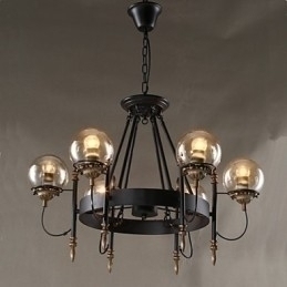 Designer Touch Decorative Art glass Ball Round Beanstalk Chandelier